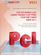 Bài trình bày PCI 2011 của ông Đậu Anh Tuấn