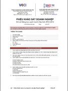 Phiếu khảo sát doanh nghiệp dân doanh 2012 mẫu A