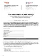 Phiếu khảo sát doanh nghiệp FDI 2011 mẫu A