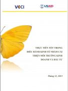 THỰC TIỄN TỐT TRONG ĐIỀU HÀNH KINH TẾ NHẰM CẢI THIỆN MÔI TRƯỜNG KINH DOANH VÀ ĐẦU TƯ